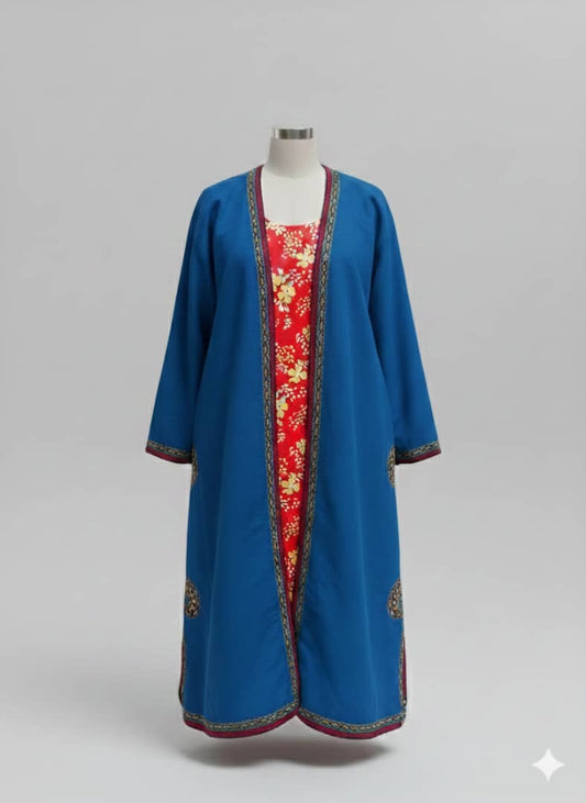 Turkmen Traditional Chapan – Made from Natural Sheep Wool ✨

A timeless piece for those who appreciate elegance and heritage.
This beautiful Turkmen chapan is crafted from natural sheep wool, offering warmth, softness, and a truly authentic feel.

🔹 High